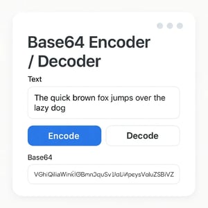 Base 64 Encoder / Decoder