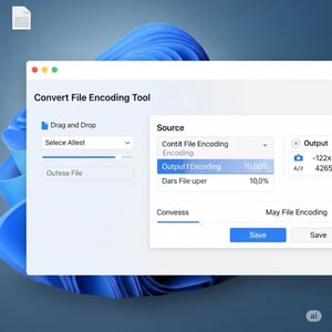 Convert File Encoding