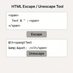 HTML Escape / Unescape
