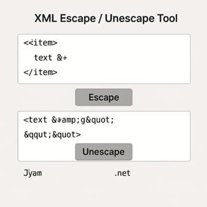XML Escape / Unescape