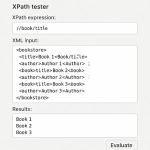 XPath Tester - Evaluator