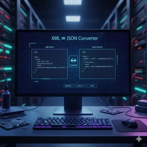 XML ⇄ JSON Converter