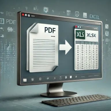 PDF to XLSX/XLS