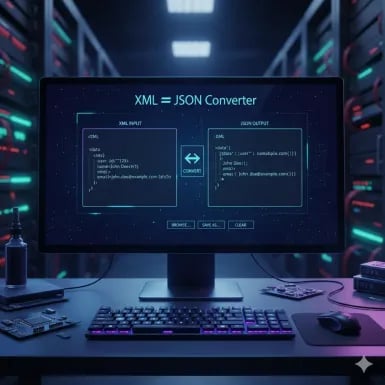 XML ⇄ JSON Converter